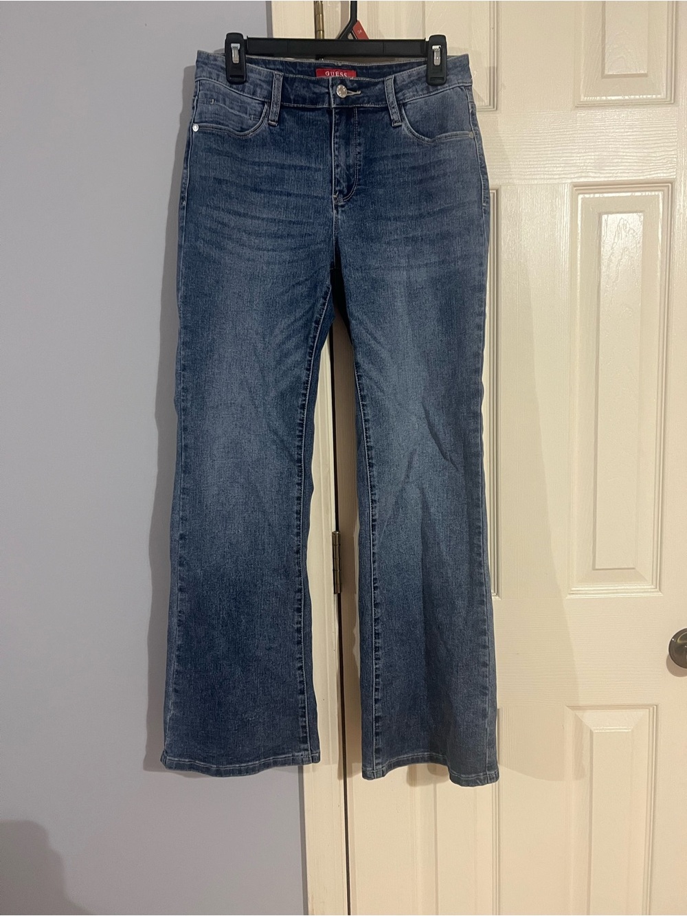 Guess Women's Dark Blue Flare Jeans
